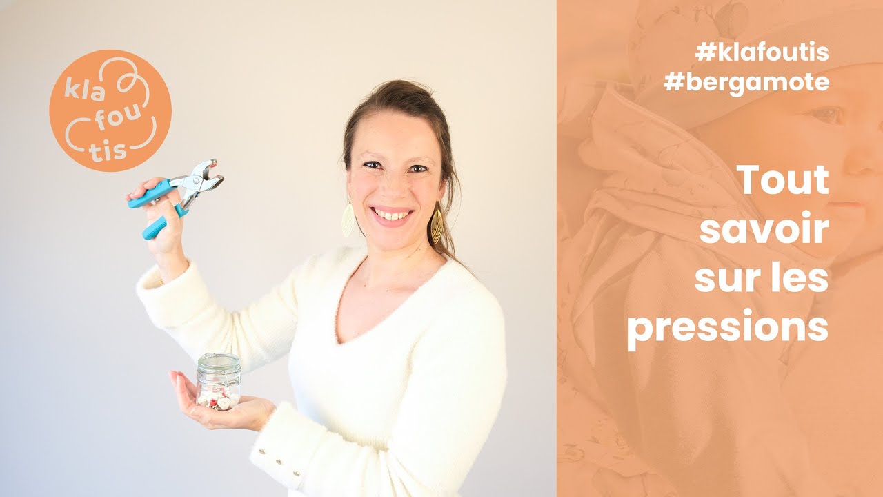 Comment poser des pressions en couture ?