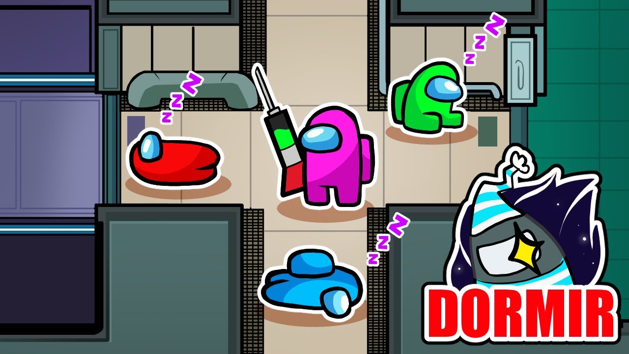 ¡TROLLEANDO EN AMONG US CON EL MOD DE DORMIR 😴!