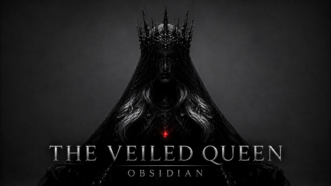 THE VEILED QUEEN &mdash; OBSIDIAN (Original Mix) | Dark Melodic Techno
