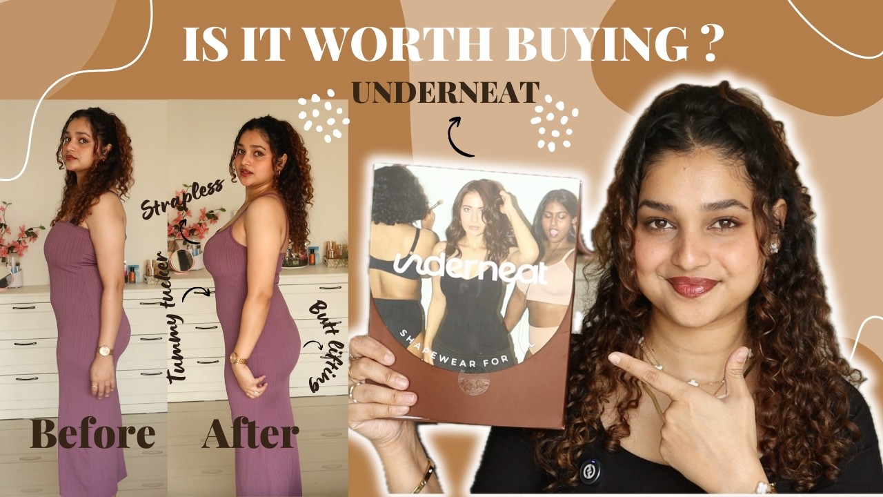 HOW TO MAKE YOUR WAIST LOOK SMALLER | Testing UNDERNEAT shape wear, bra and minimiser | What to buy?