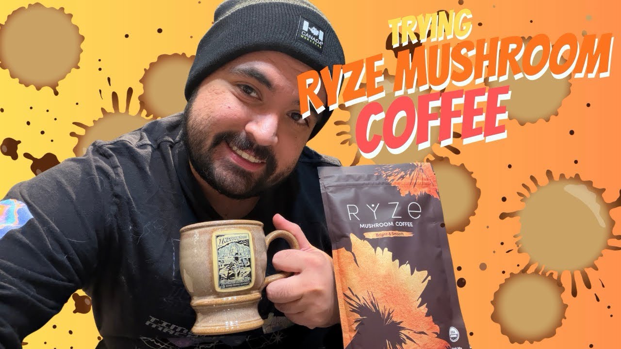 Trying Ryze Mushroom Coffee 🍄‍🟫