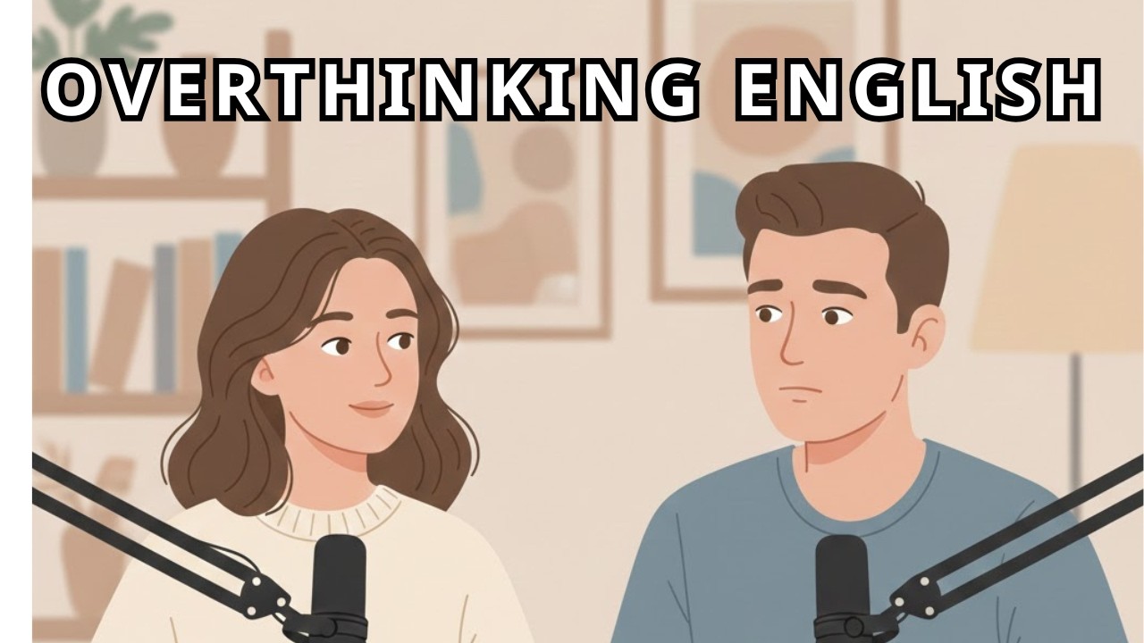 Why Thinking Too Much Stops You From Speaking English  I English Conversation Podcast