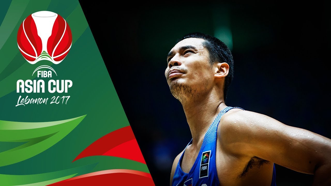 Japeth Aguilar (4 blocks) had same amount of rejections  than entire Chinese team!