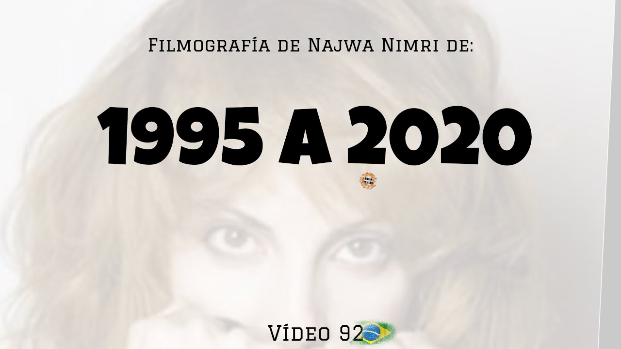 Filmografia Najwa Nimri