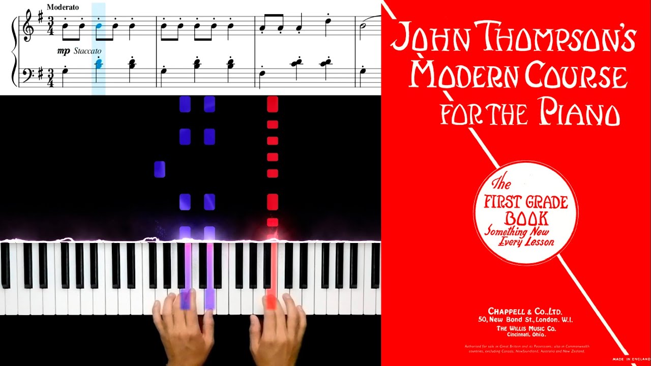 25. Pájaro Carpintero (The Tiresome Woodpecker) - John Thompson's Modern Course for the Piano 1stGrd