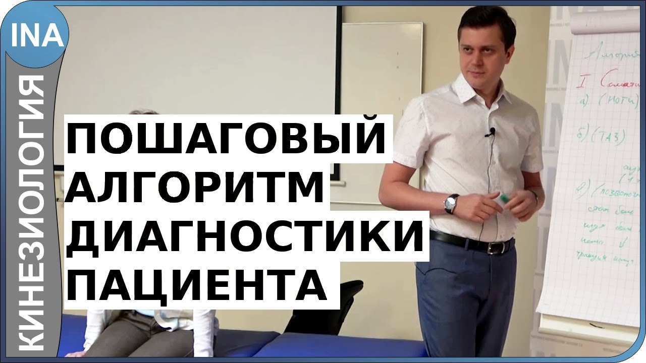 Простой поэтапный алгоритм диагностики пациента. Прикладная кинезиология
