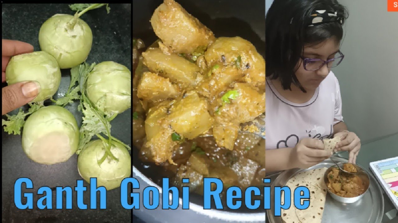 Ganth Gobi / Knot cabbage ki sabji recipe