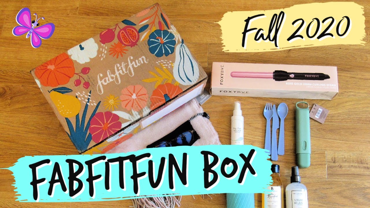 FABFITFUN FALL 2020 UNBOXING! Whats in the Fall 2020 FabFitFun Subscription Box? #LeighsHome