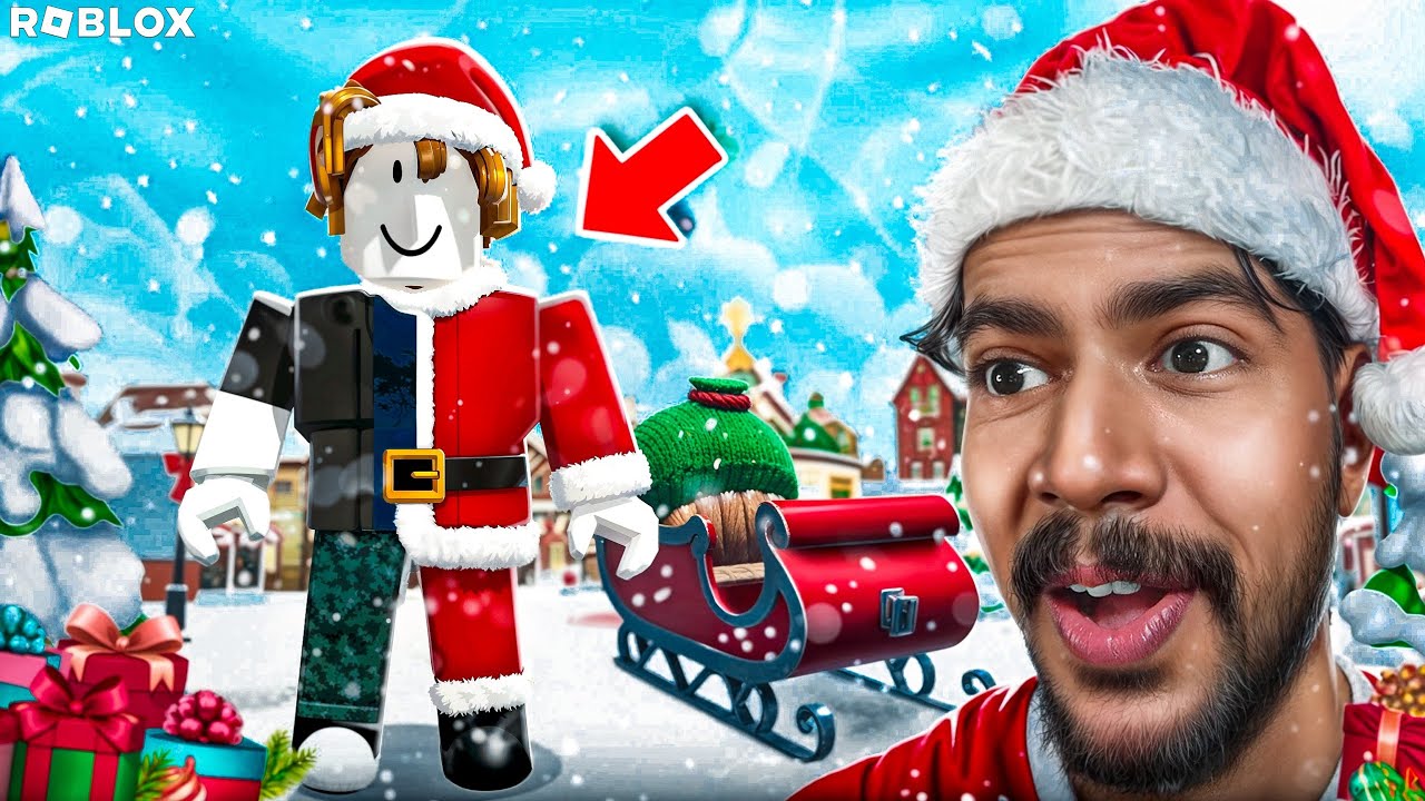 I Became SANTA CLAUS in Roblox 🎅🏼!!