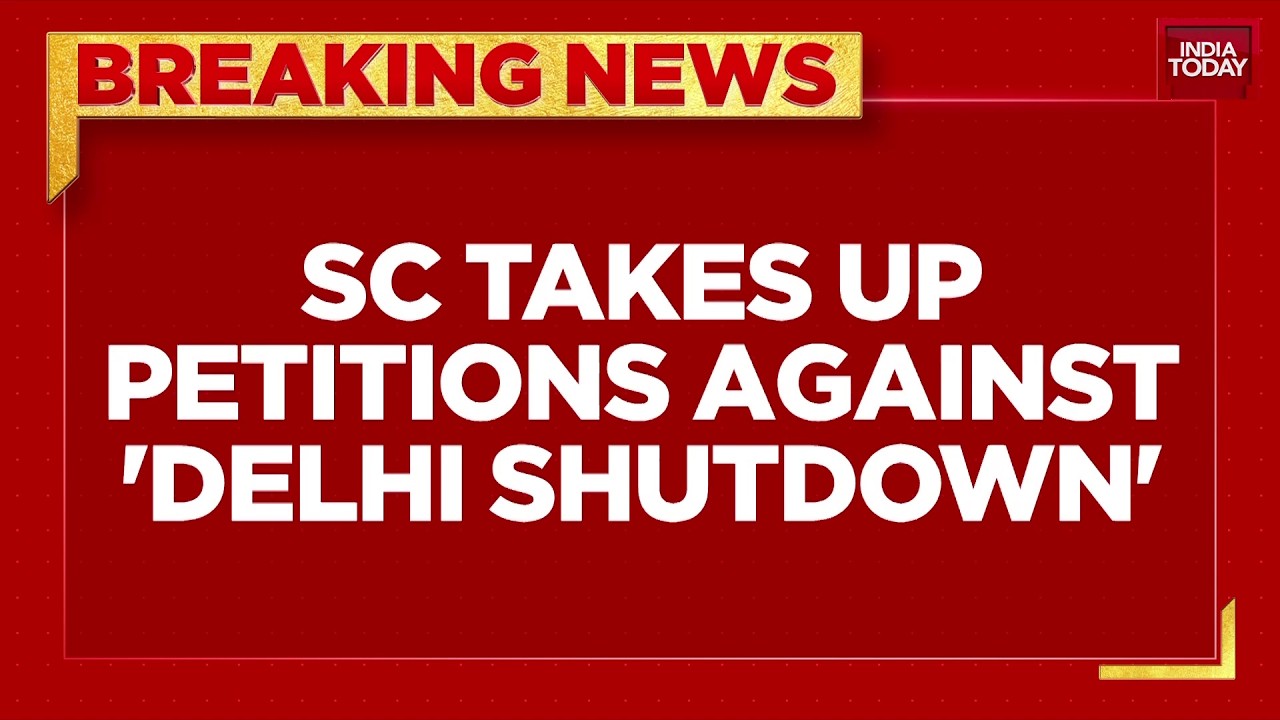 Breaking News: SC Special Hearing on Contempt Pleas Over Delhi Curbs, Metro Closures and Detentions