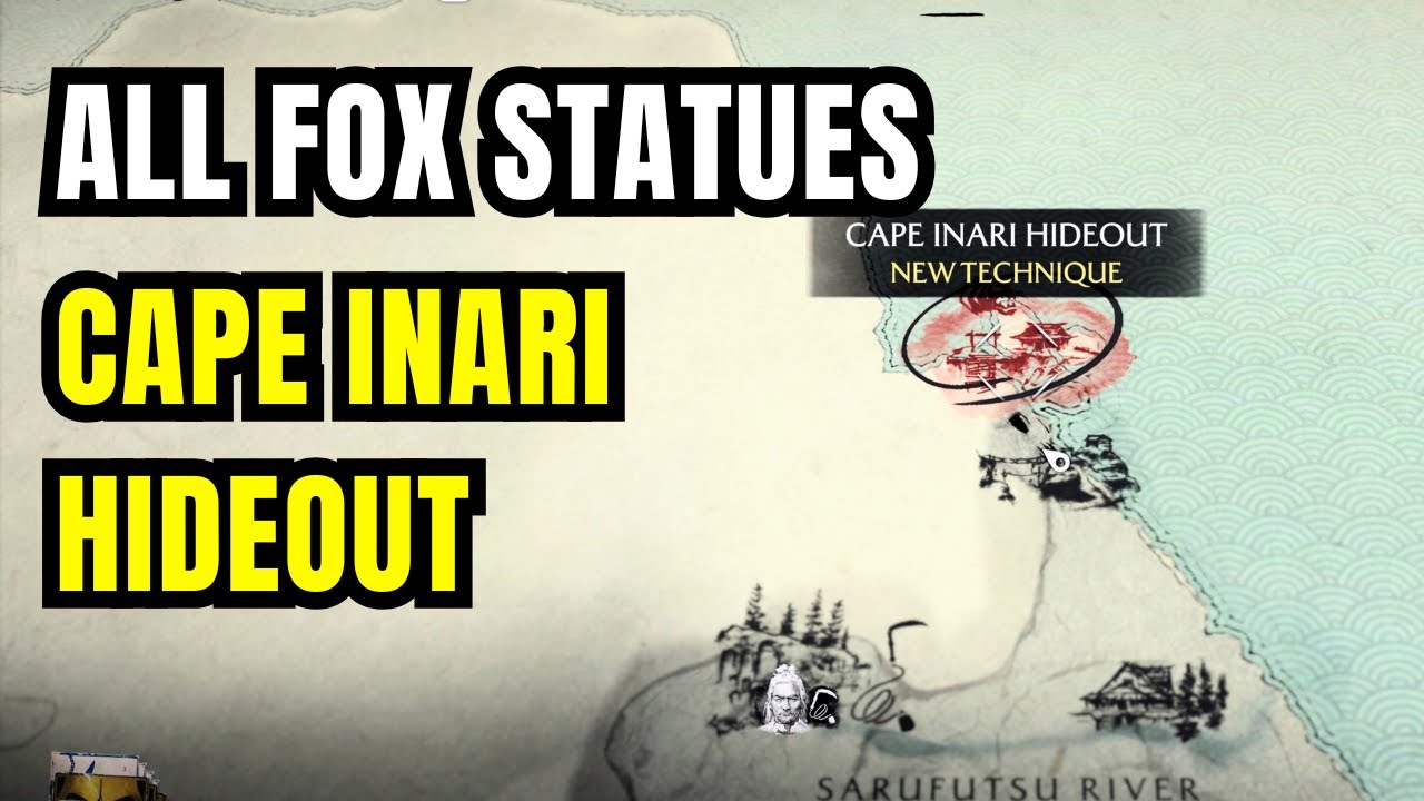 Cape Inari Hideout - All Fox Statue Puzzle Solutions | Ghost of Yōtei