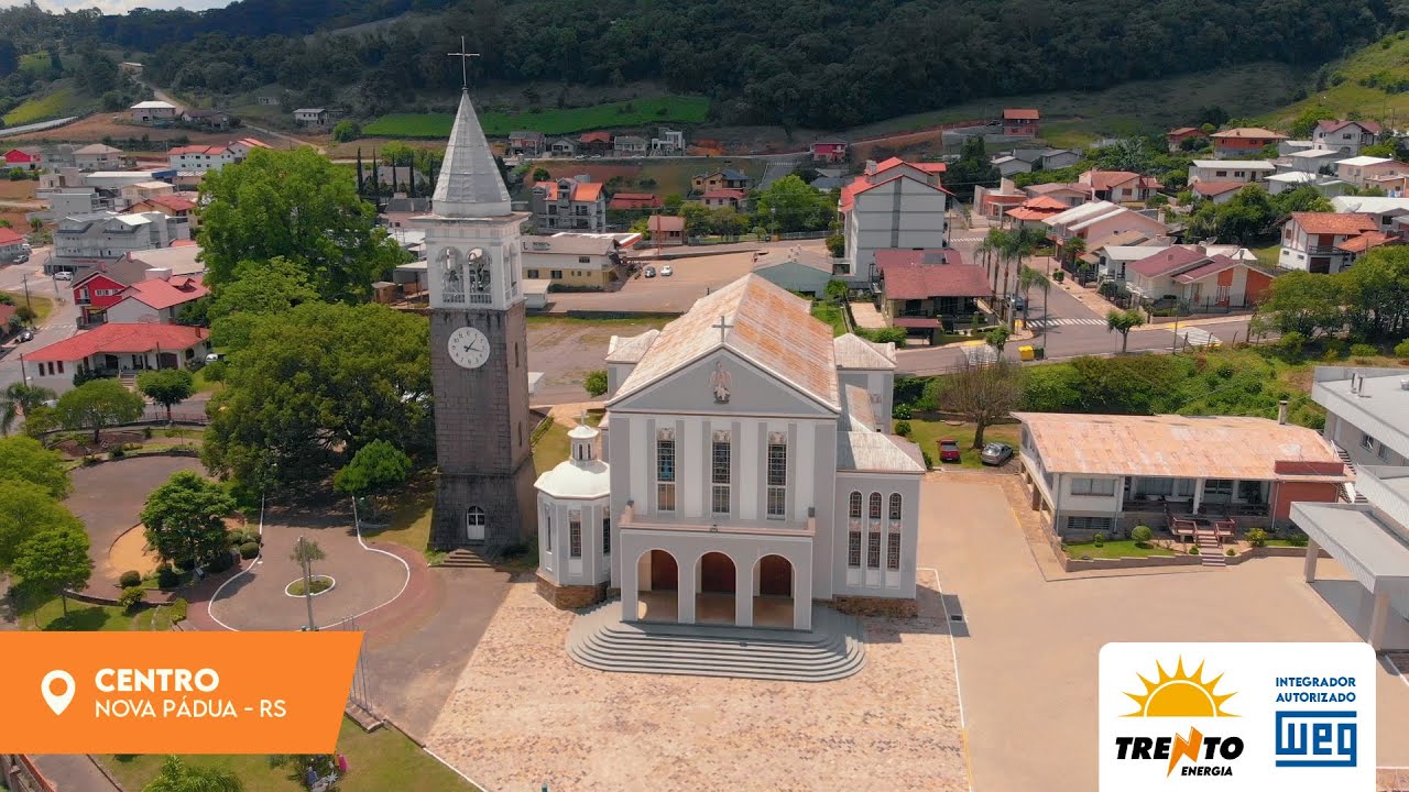 Nova Pádua vista de cima