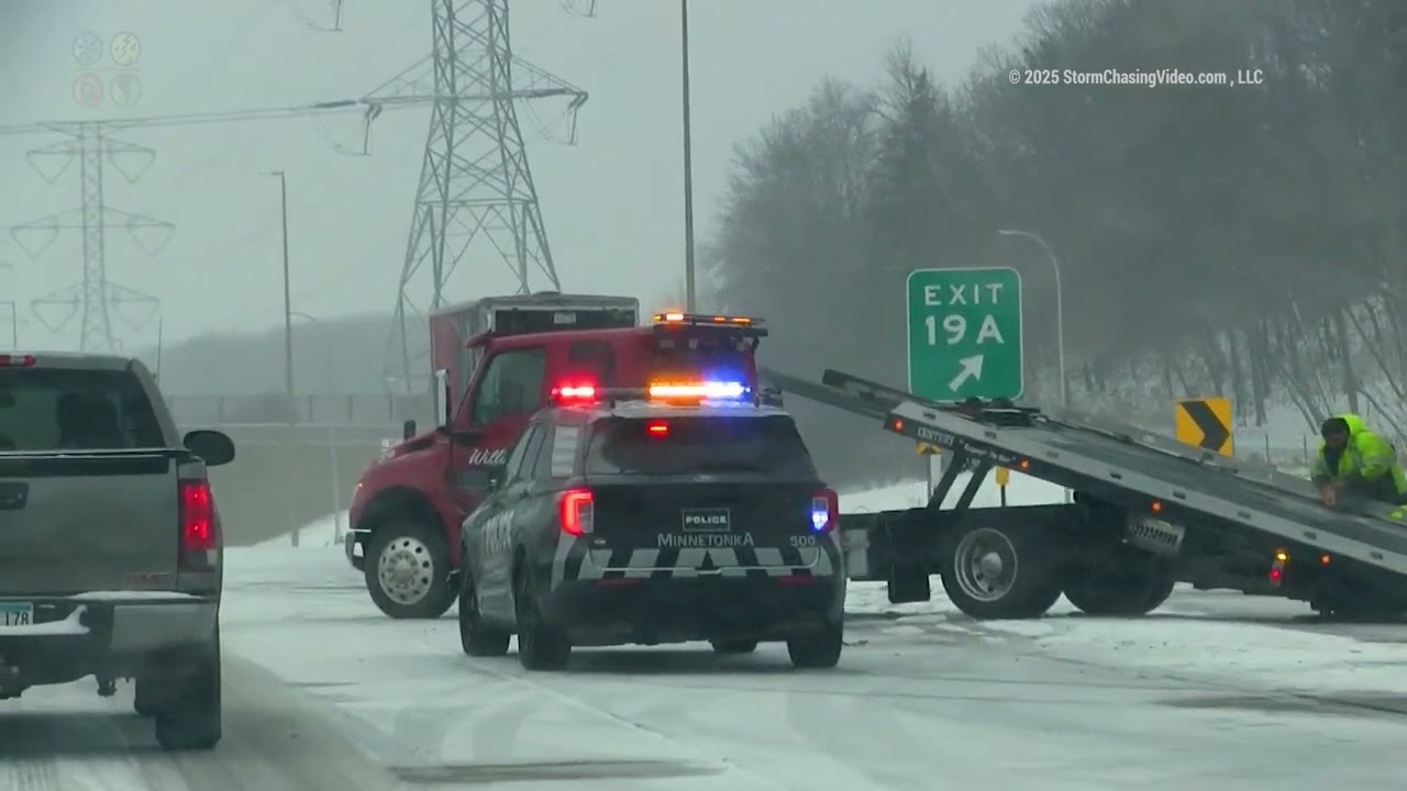 Winter Storm impacts the Twin Cities metro area