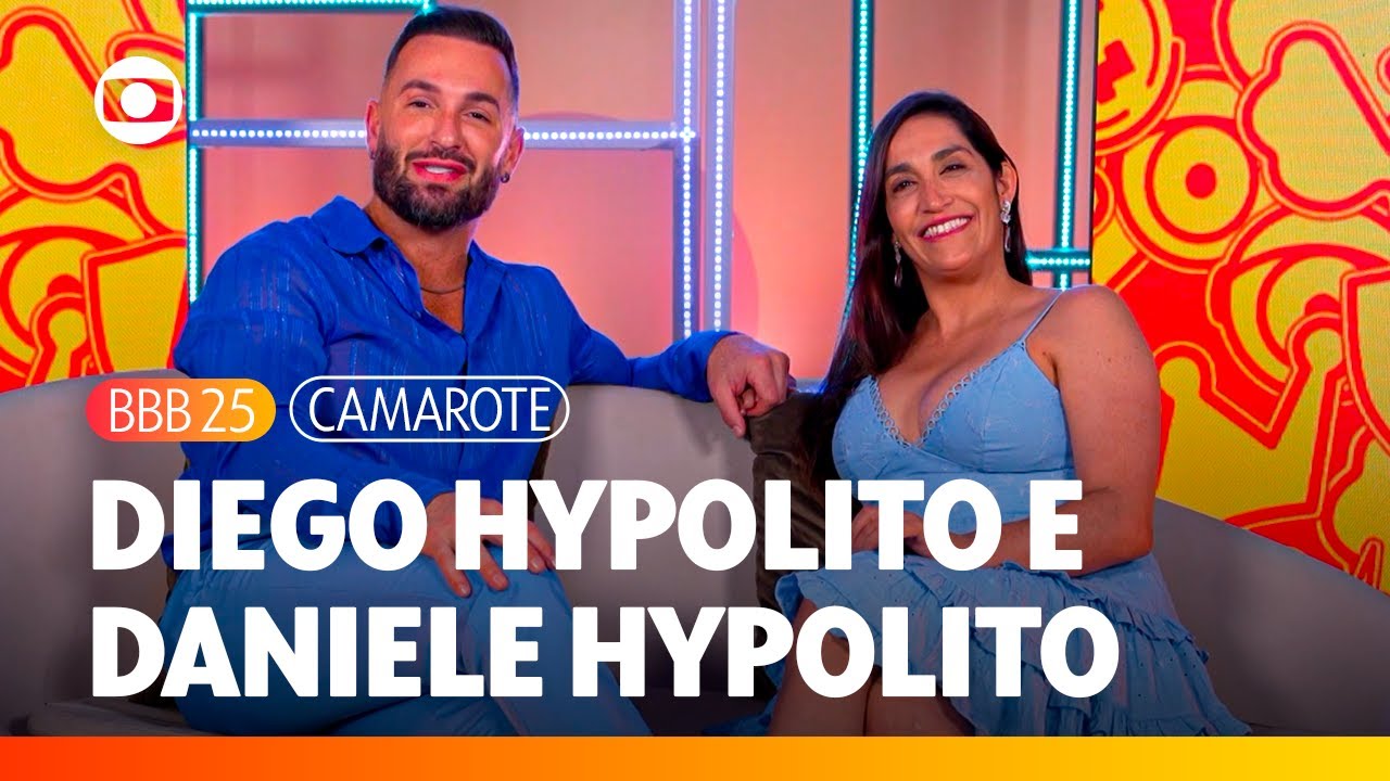 Diego e Daniele Hypolito s&atilde;o participantes do BBB 25! ✨ Conhe&ccedil;a os brothers! | BBB 25 | TV Globo