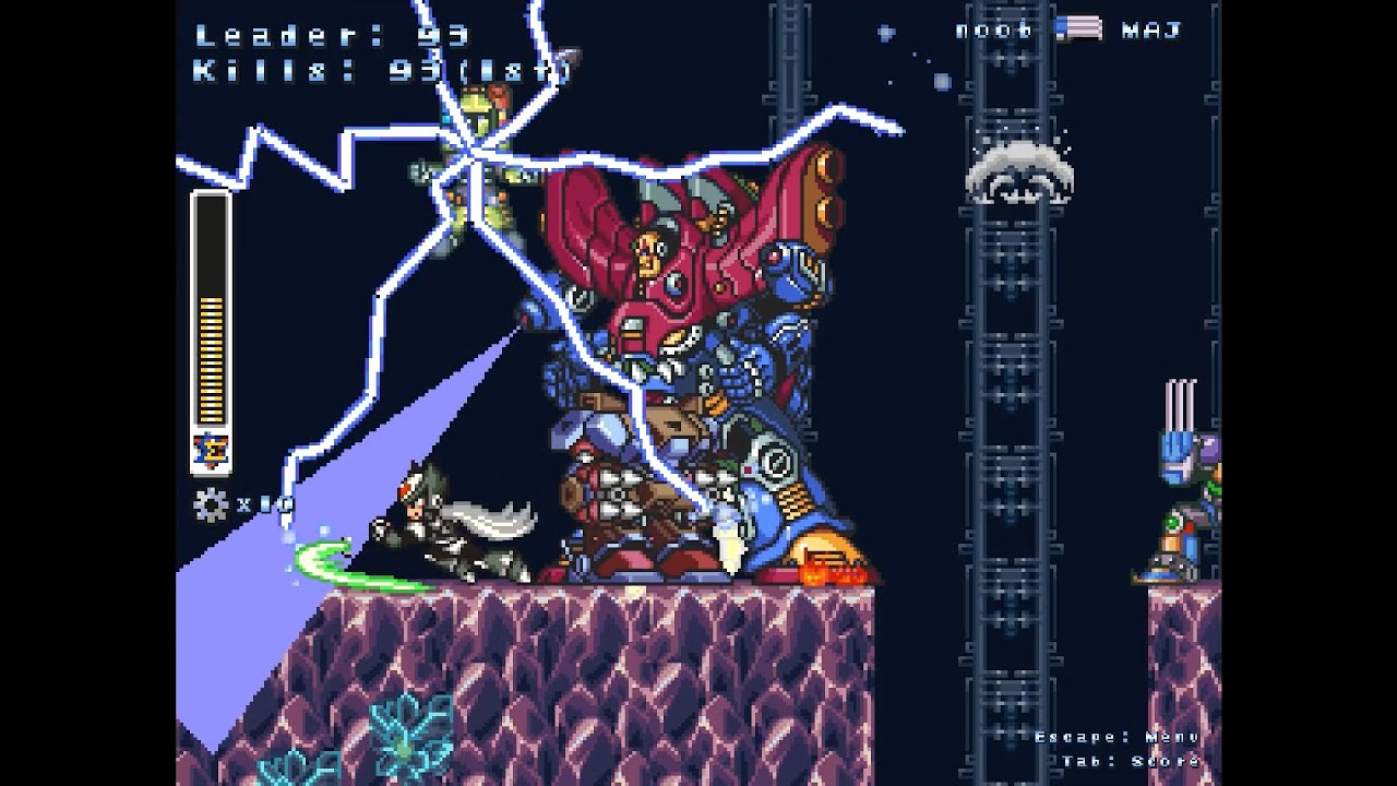 MMX Online Deathmatch - Free for all as X3 Sigma