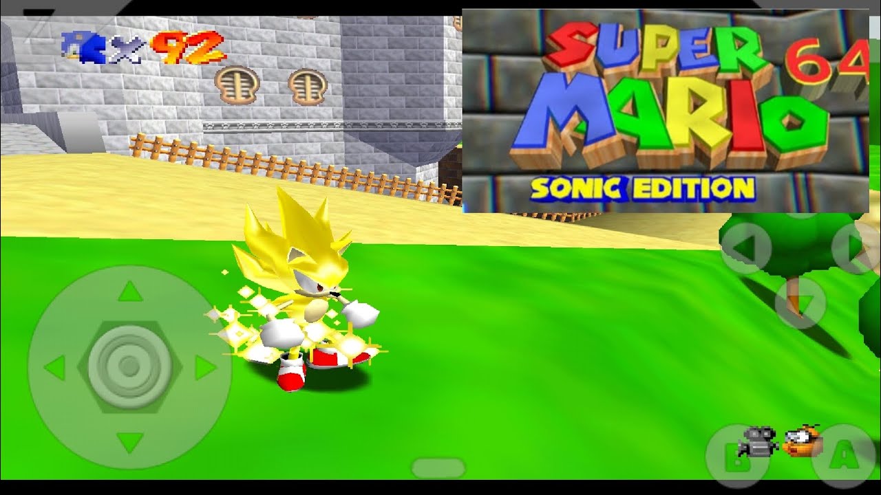 como virar super sonic no sonic 64 sonic edition