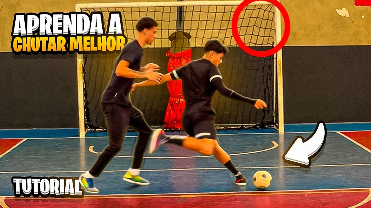 TUTORIAL de FINALIZAÇÕES no FUTSAL! (dps desse vídeo vc ñ perde gol mais)