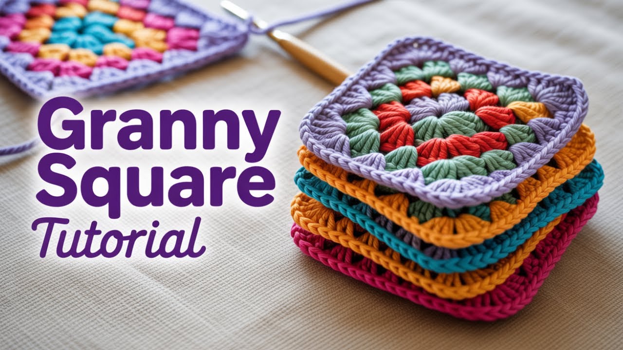 The Daisy Granny Square is Here to Save Your Crochet #crochet #crochettutorial #crochetpattern