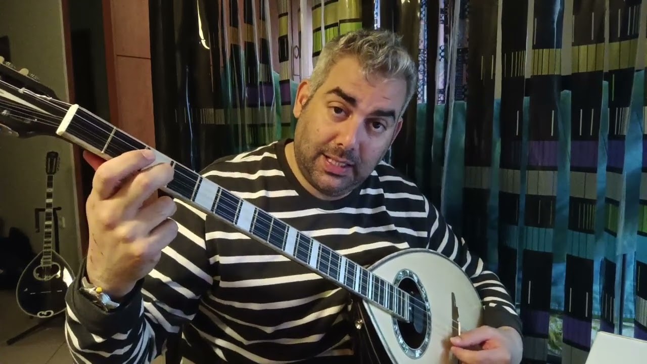 Ανάλυση -Εναρμόνιση" Ντο+ Χιτζάζ"online bouzouki lessons " Tasos Sdrolias.