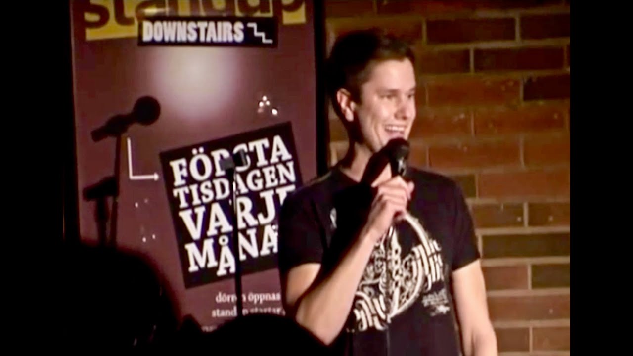 Fredrik Andersson standup i Uppsala (1/4) 2008