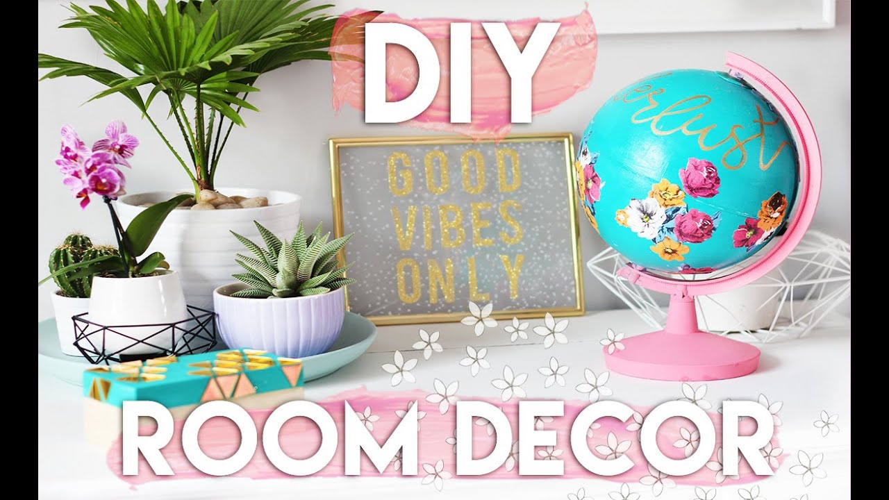 DIY Summer Room Decor Ideas | Decorate Your Room on a Budget 2016