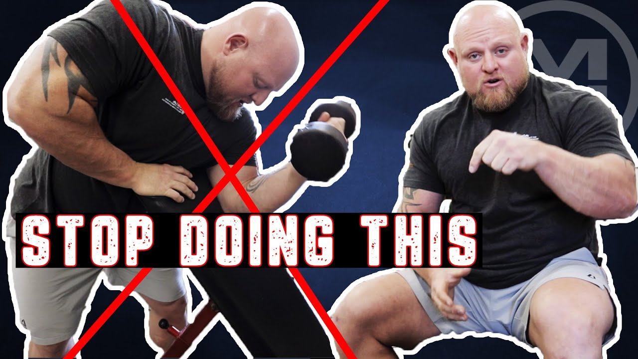 STOP DOING THIS! (4 lifting tips you need to listen to before your next workout!)