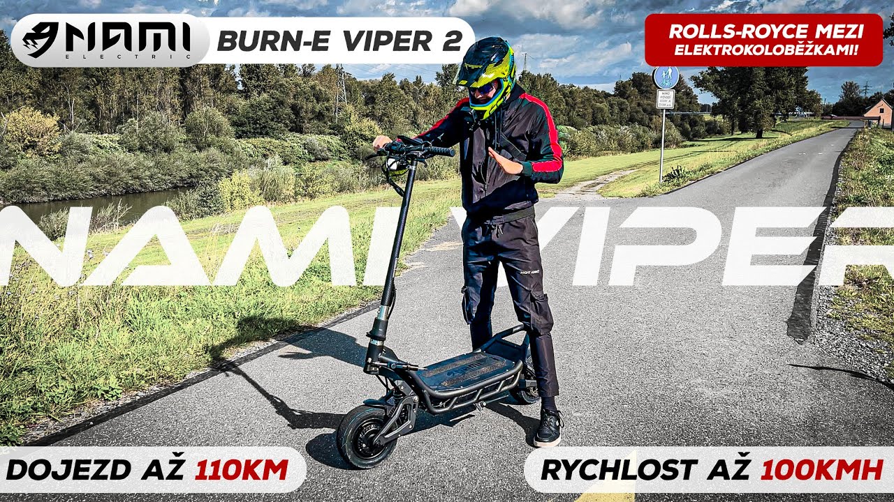 Nami Burn-E Viper 2 | Rolls-Royce mezi elektrokoloběžkami | Nami X Eco Vehicle