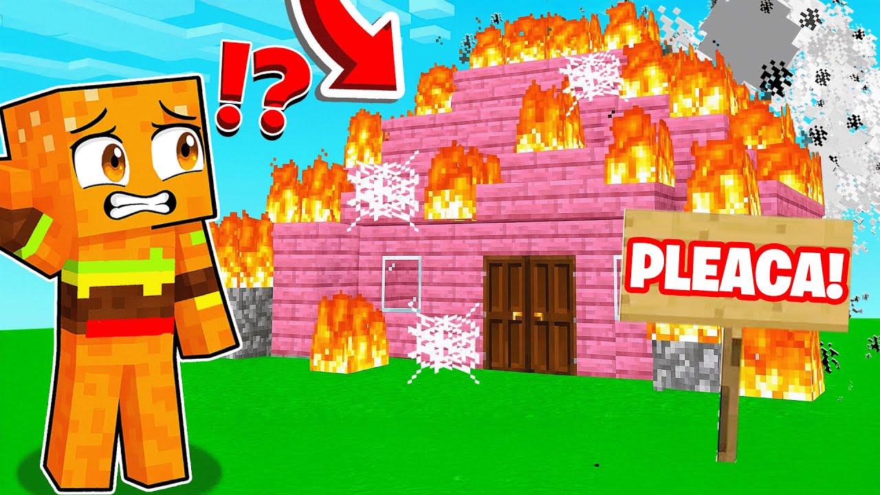 Casa Anei A FOST * DISTRUSA * in Minecraft ...