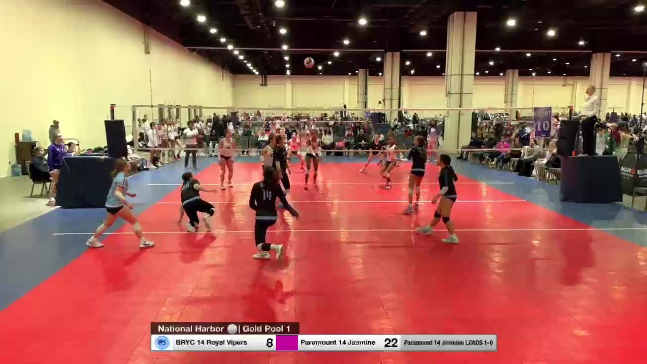 BRYC 14 Royal Vipers vs. Paramount 14 Jasmine @2026 National Harbor 🏐 February 1, 2026