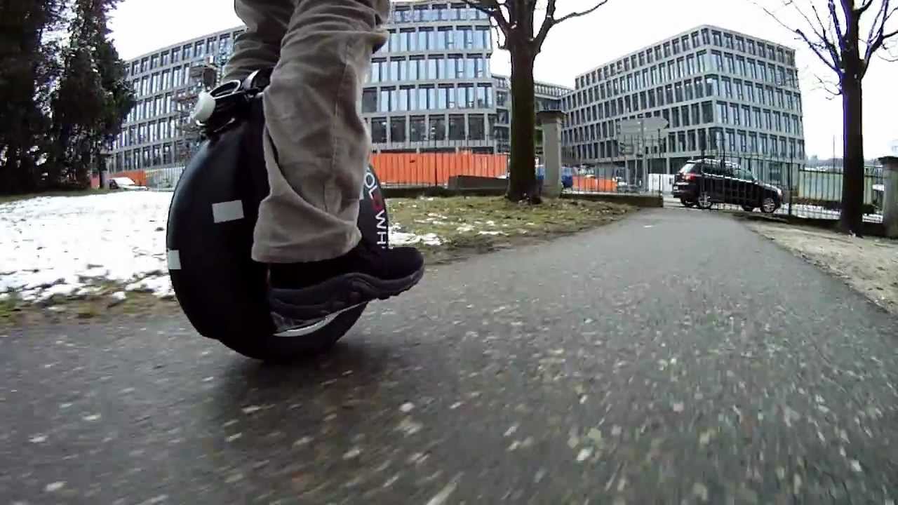 Riding the Solowheel to work - every days obstacle course