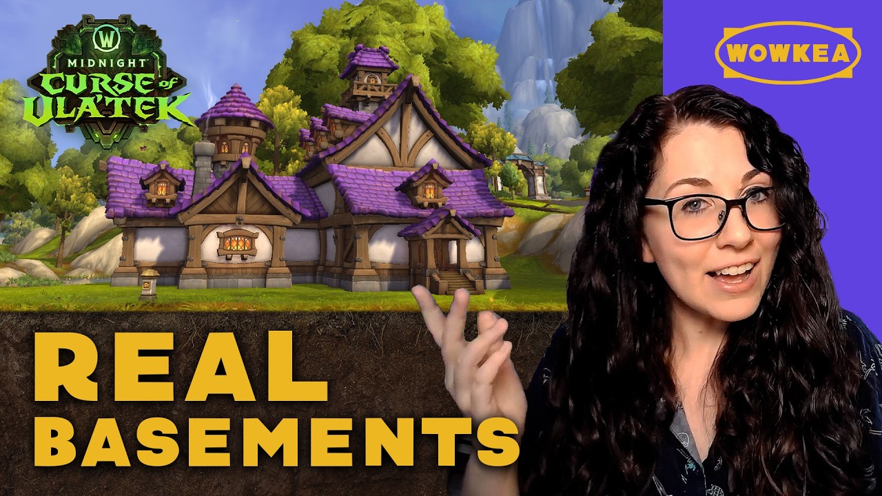 How to build a REAL Basement in Wow Housing (New in 12.1!)