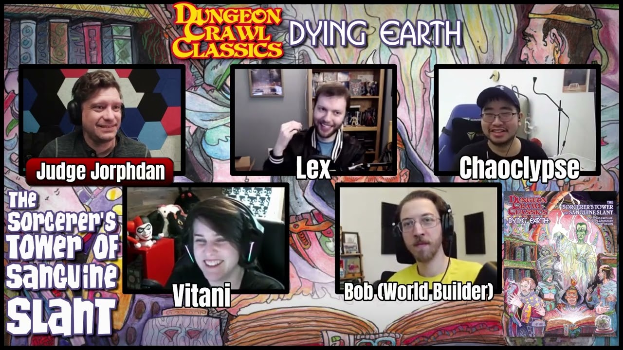 DCC Actual Play (PART 1 of 4) - The Sorcerer's Tower of Sanguine Slant