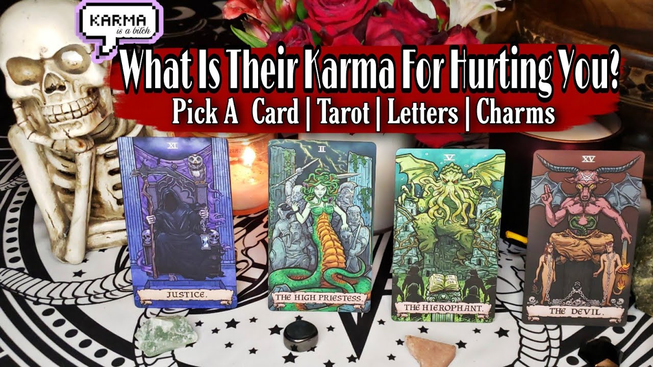😲 What Is Their Karma For Hurting You?🌟  Detailed AF🎯 Pick Card 🌟 Tarot|Letters|Charms