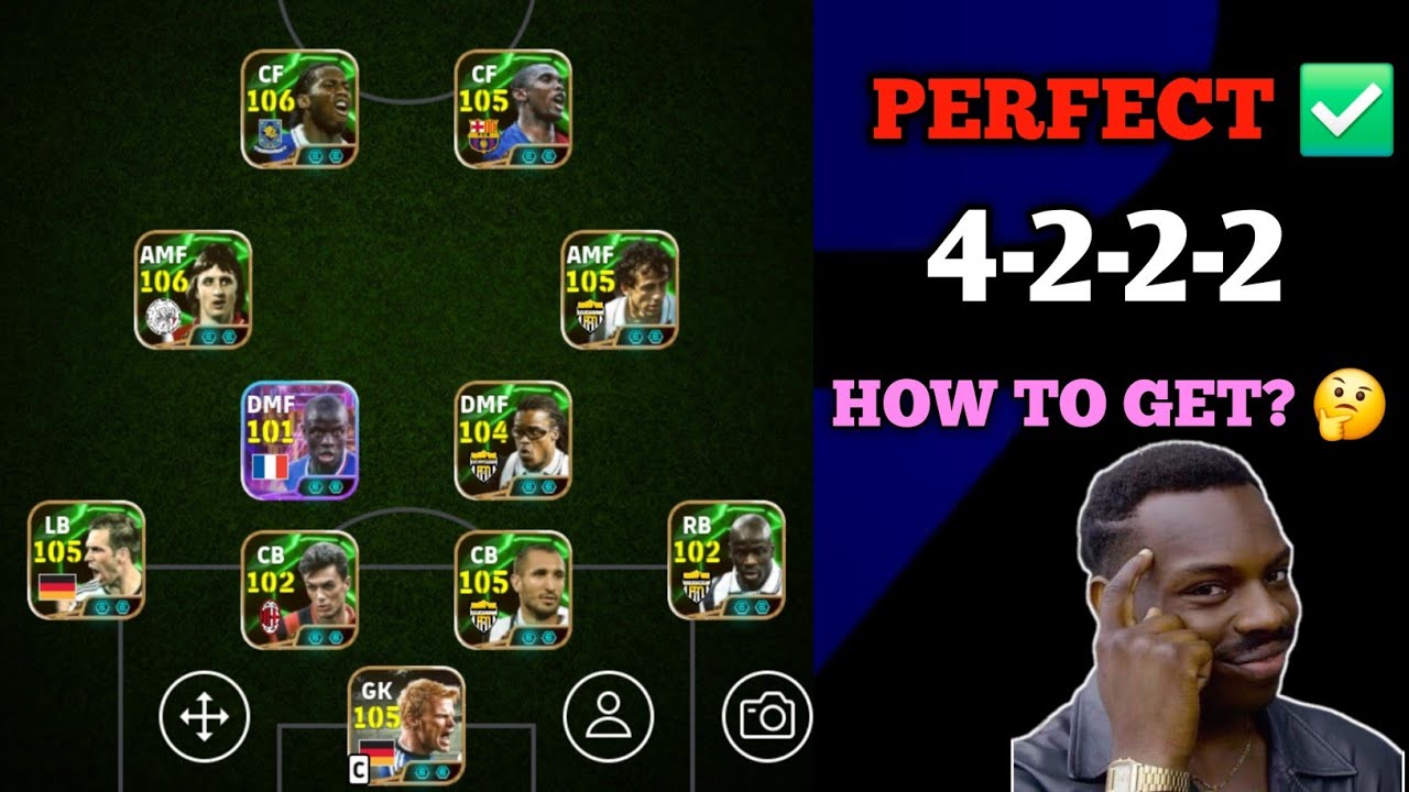 How to Get perfect 4222😵 Formation in efootball 2026 | Goat pesstore | #efootball2026 