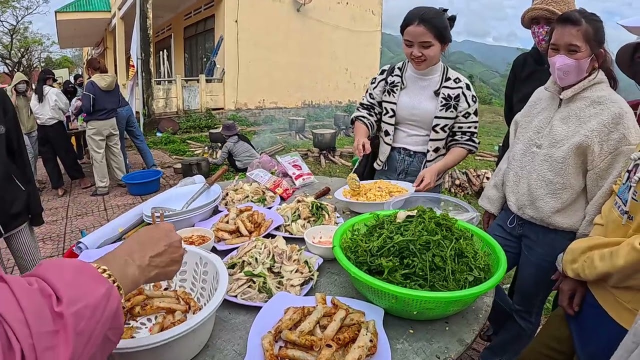 Tổ chức tết cổ truyền cho học sinh miền núi. Cuộc sống miền núi