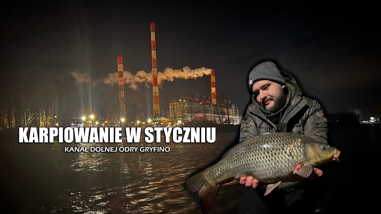 KARPIOWANIE ZIMĄ - ELEKTROWNIA DOLNA ODRA