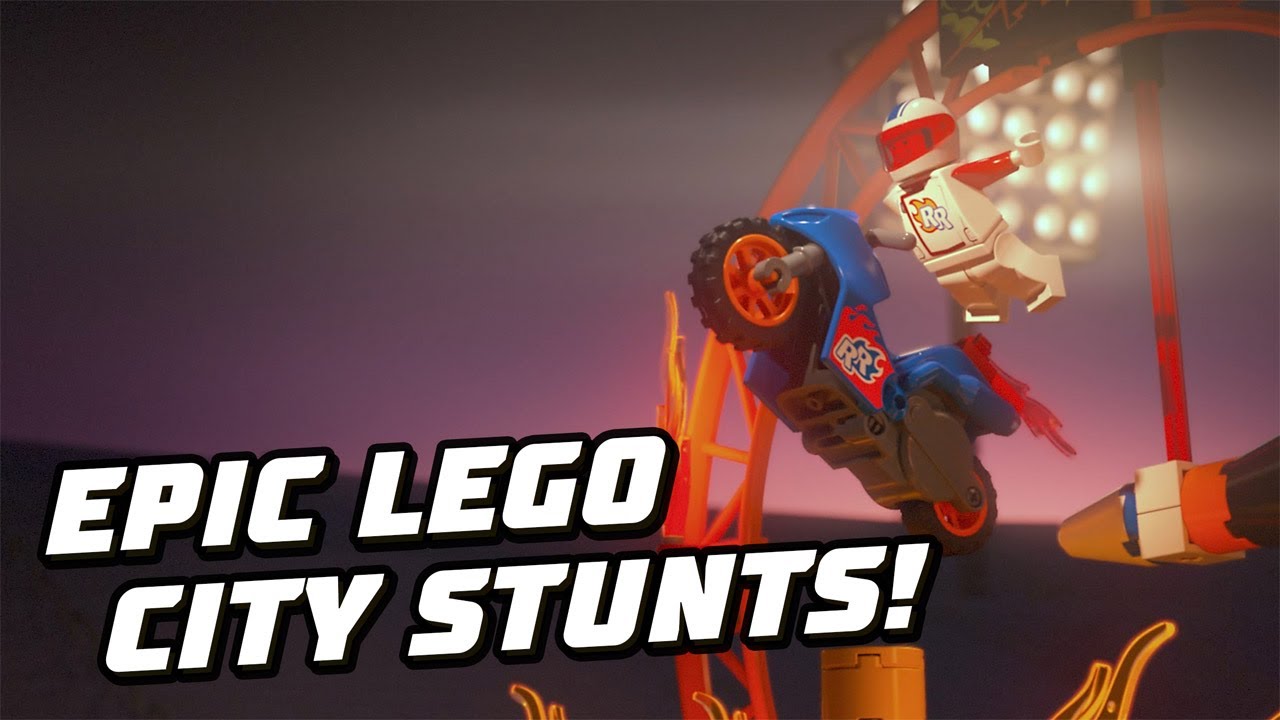 Monster trucki i&nbsp;ewolucje na motocyklach! LEGO City Stuntz