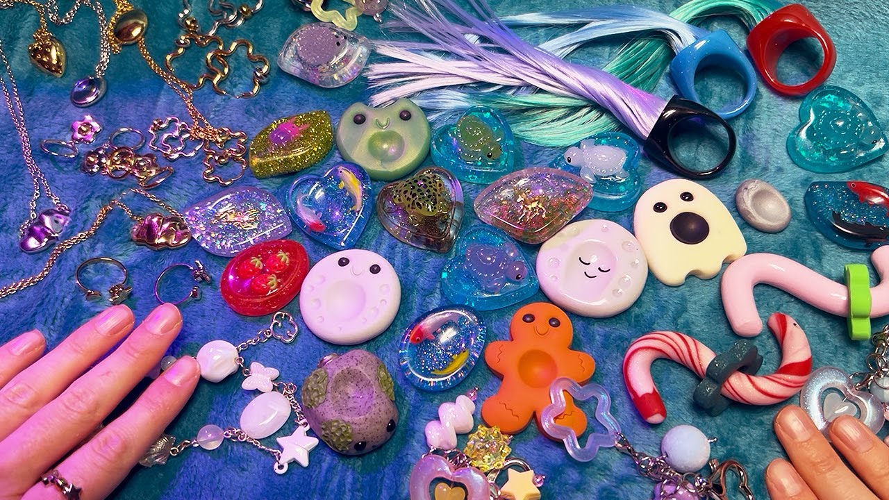 ASMR Every Fidget I've EVER Made (Whispered Show and Tell)