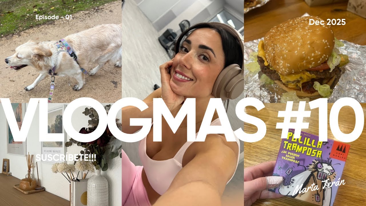 un lunes muy domingo, las mejores hamburguesas #vlogmas10