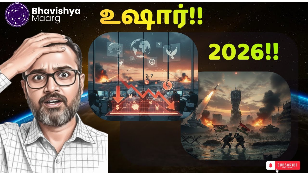 உஷார்!! 2026ல் இதெல்லாம் நடக்க வாய்ப்புகள் | #bhavishyamaarg #astrology #jothidam #predictions
