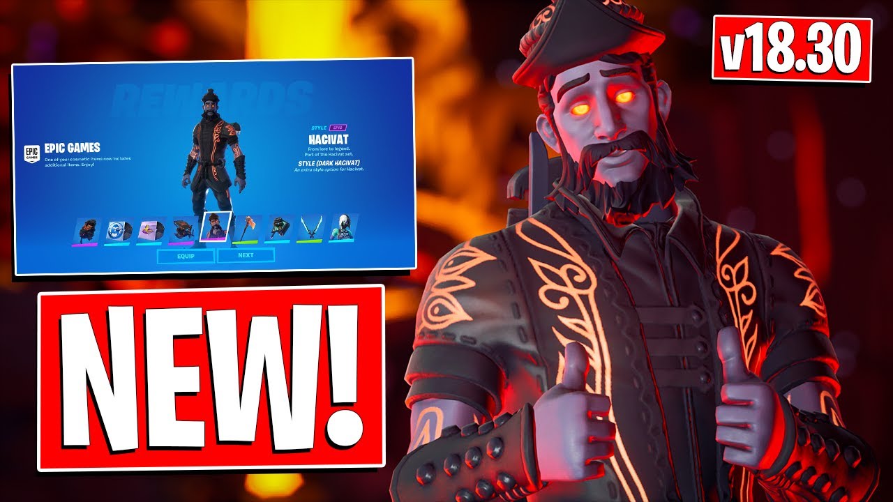 *RARE* HACIVAT Returning Soon! New HUSH Edit Style | Fortnite Update v18.30 edit styles!