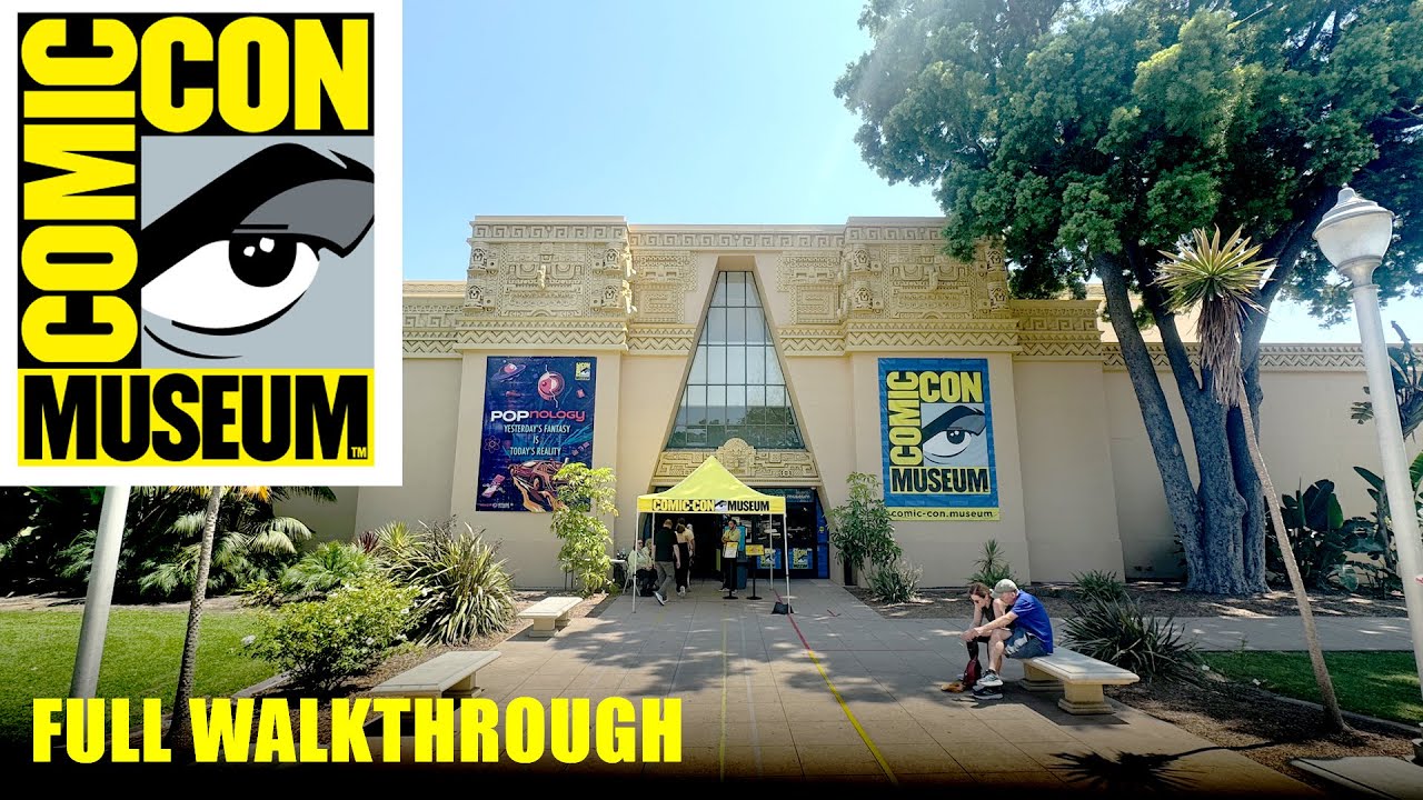 San Diego Comic Con Museum Walking Tour 2024 Full Walkthrough