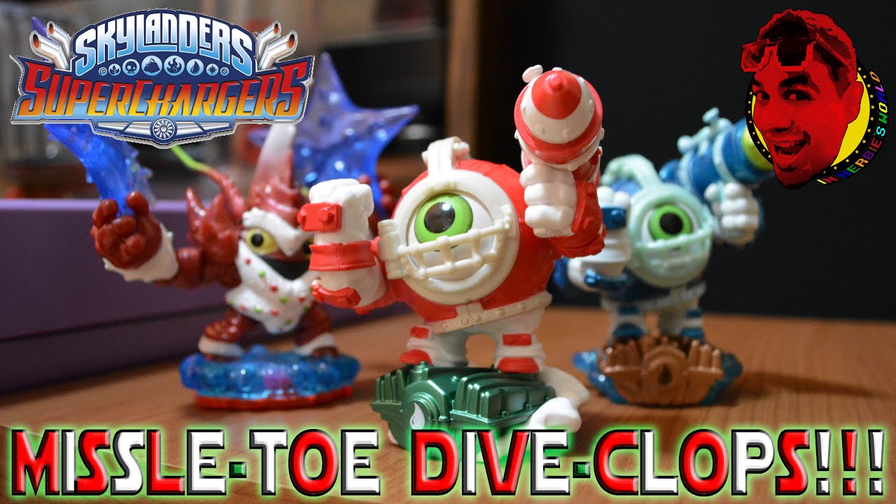 Holiday Skylanders SuperChargers- Missile-Tow Dive-Clops! {GAMESTOP EXCLUSIVE} {UNBOXING}