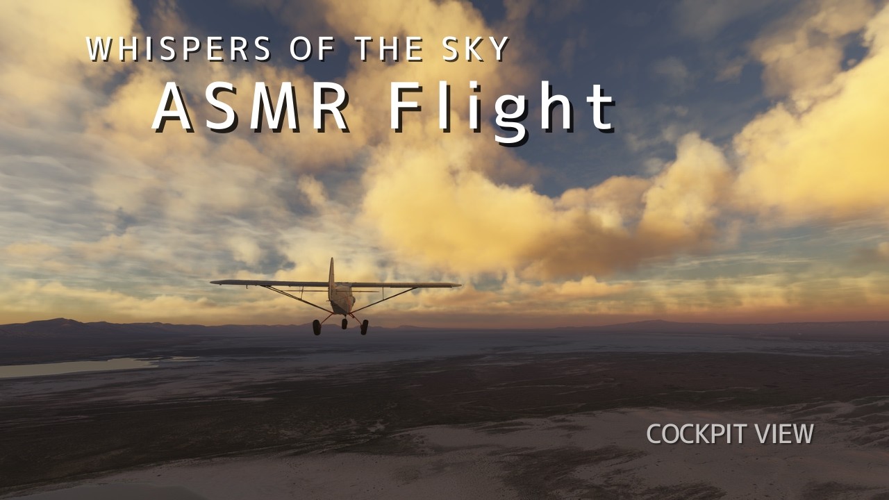 ASMR Flight | NXCub over White Sands, New Mexico (No Commentary) //58