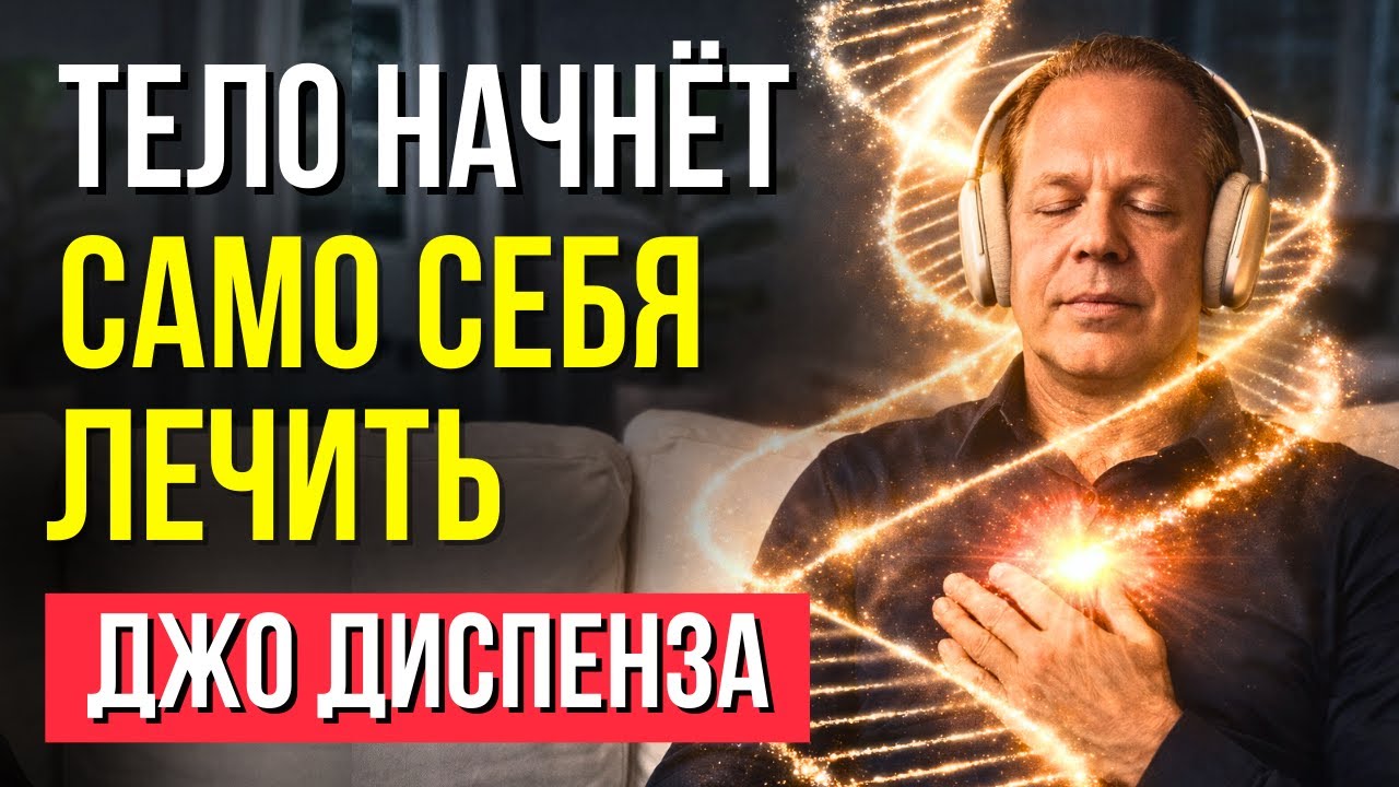 ДЖО ДИСПЕНЗА: «ЗАПУСТИ МЕХАНИЗМЫ ИСЦЕЛЕНИЯ»/Тело начнёт САМО СЕБЯ ЛЕЧИТЬ!