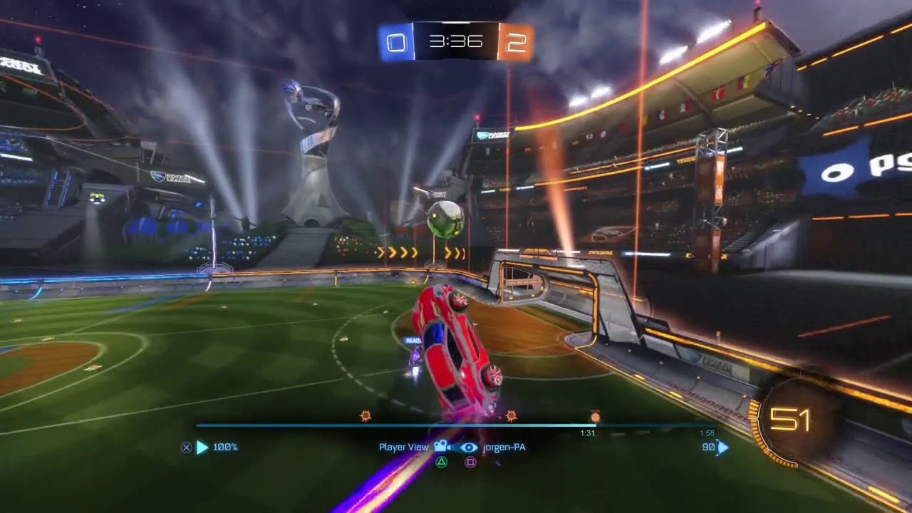 Possibly the best save ever in rocket league history #CompilationClips