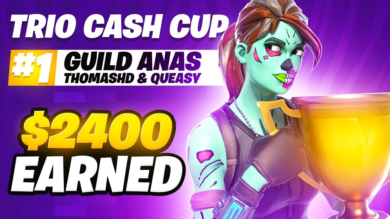 1ST PLACE in TRIO CASH CUP ($2400) 🏆
