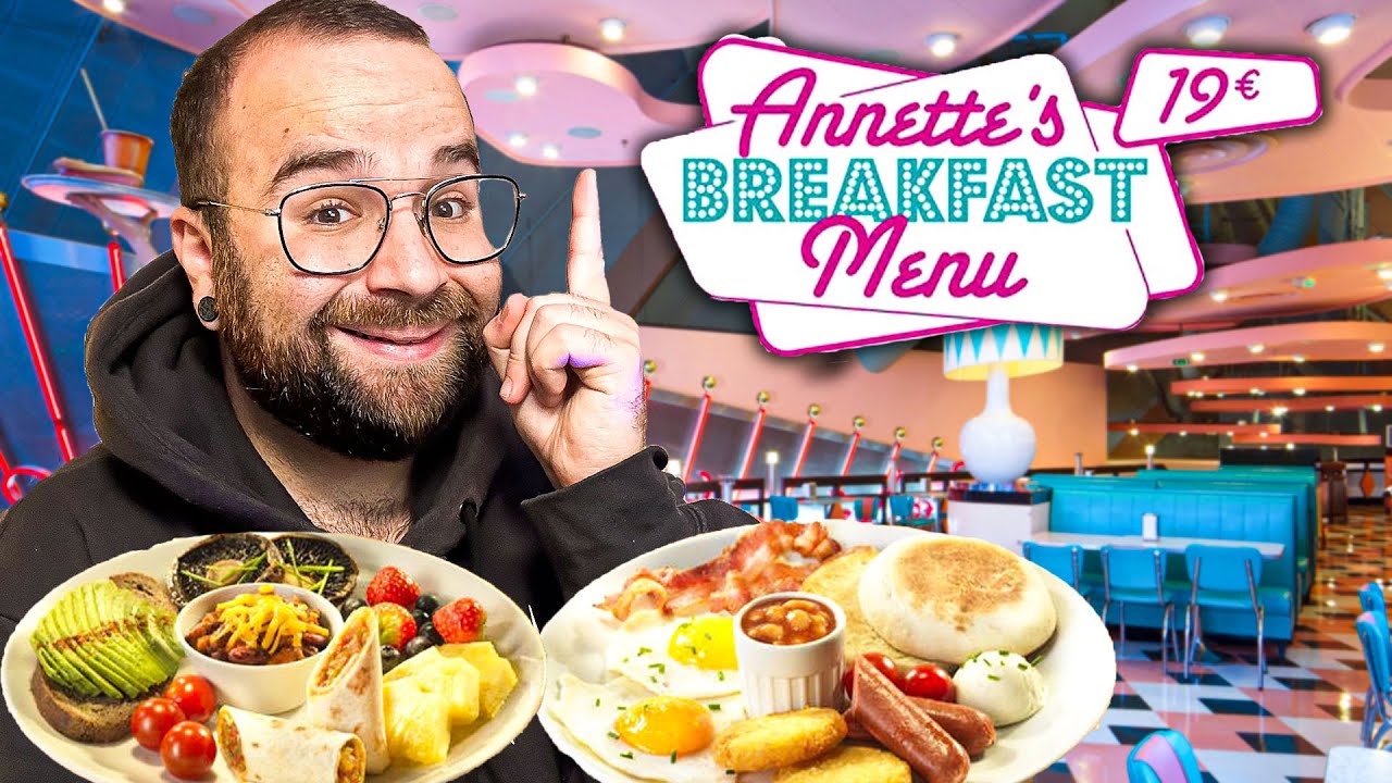 LES NOUVEAUX BREAKFAST d'ANNETTE'S DINER à DISNEYLAND PARIS