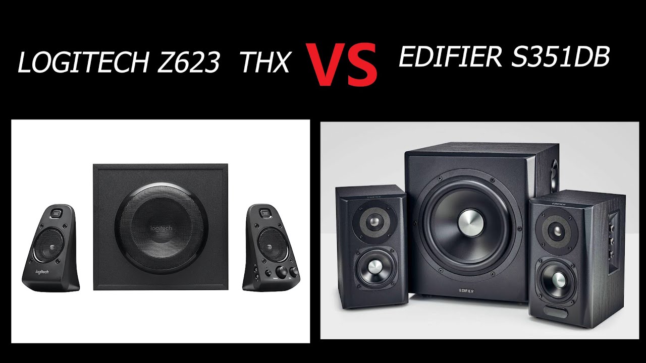 Logitech z623 VS Edifier S351DB