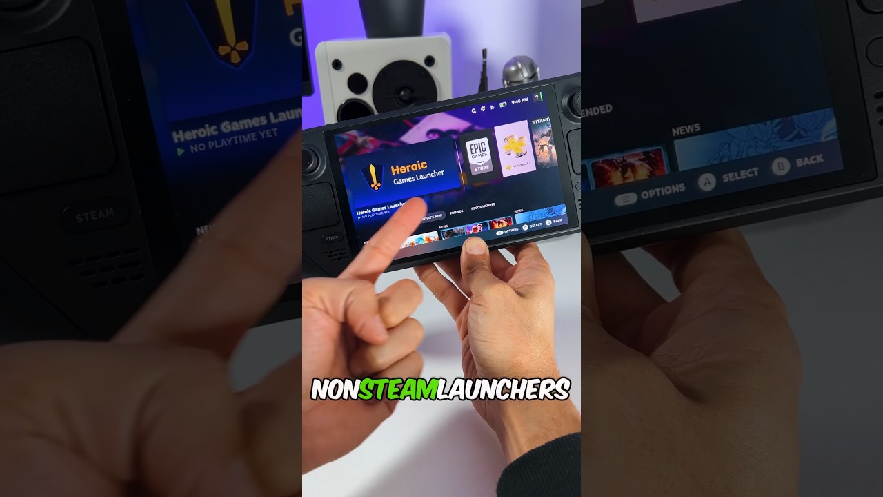 Установить лаунчеры Steam Deck ЛЕГКО! 👍
